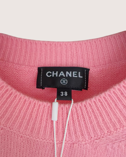 Chanel CC Striped Knit Sweater - view 4