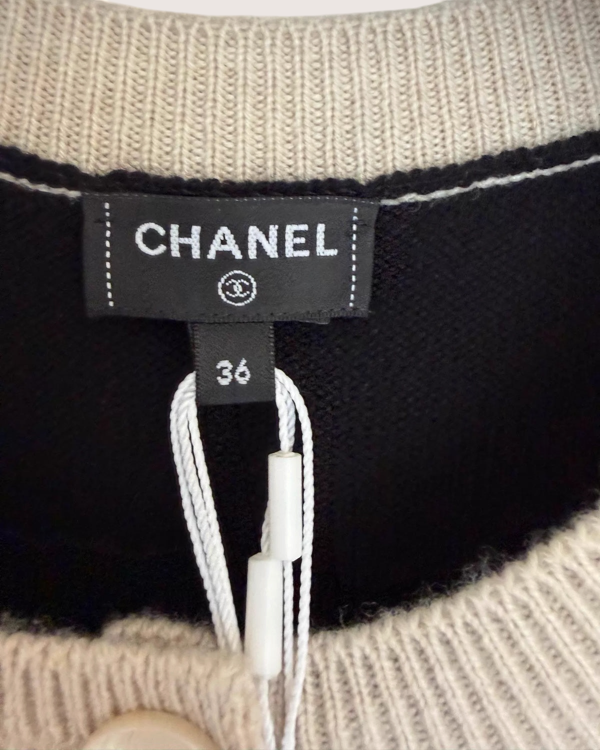 Chanel 25K Cashmere Cardigan