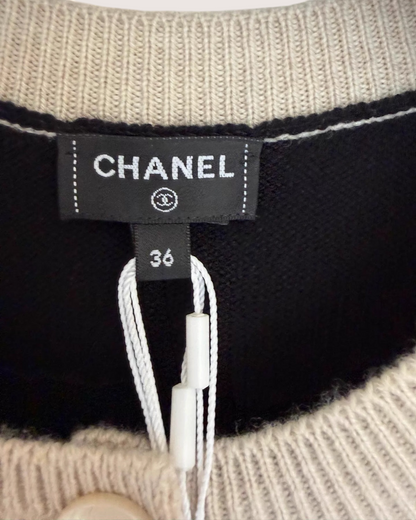 Chanel 25K Cashmere Cardigan