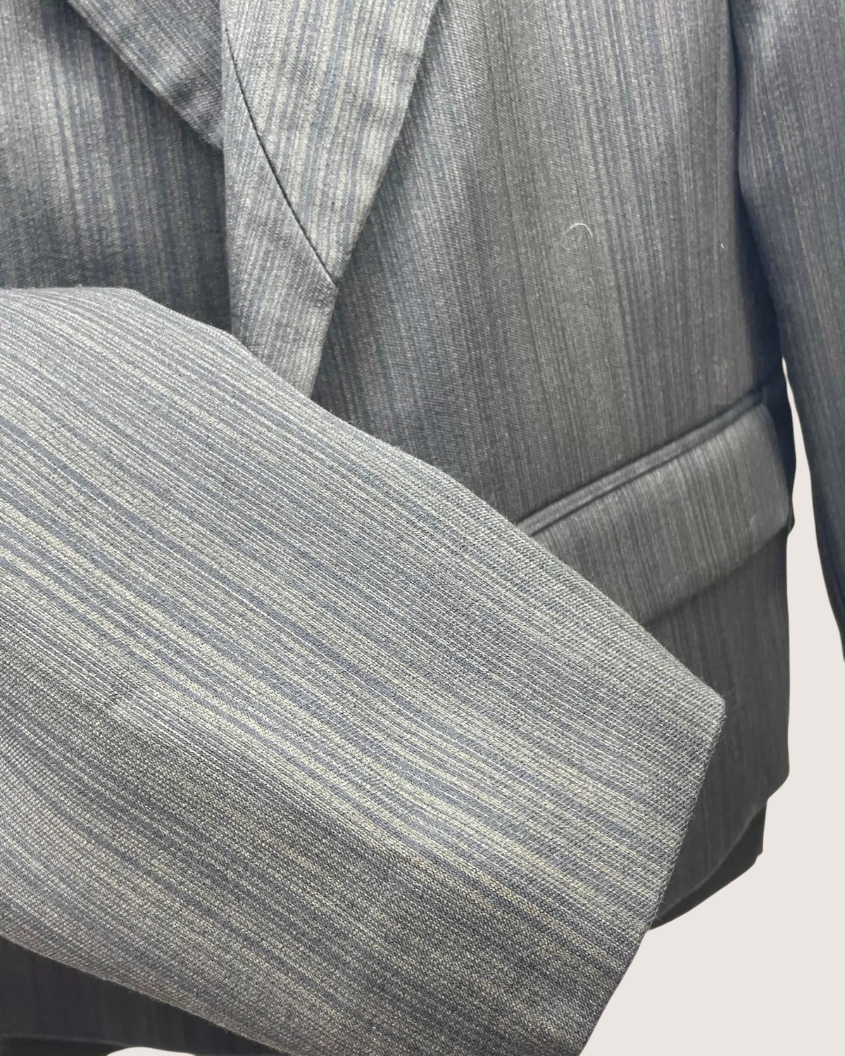 Hermès Ribbon-Detail Blazer Jacket Black FR 34