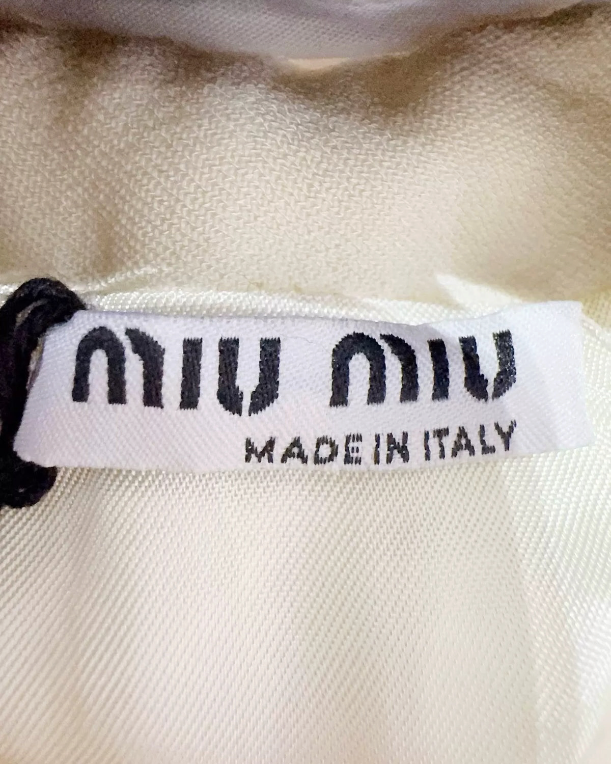 Miu Miu Wool Puff-Sleeve Jacket Yellow FR 34