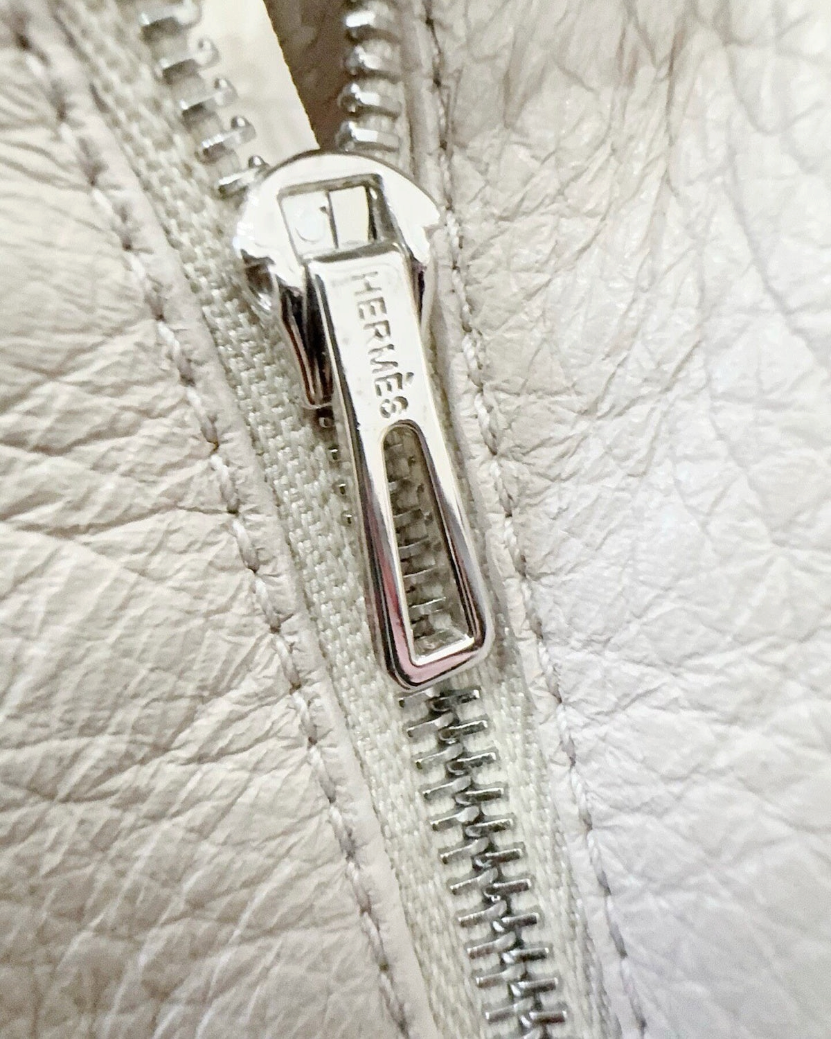 Hermès A-Line Leather Mini Skirt Pink FR 36