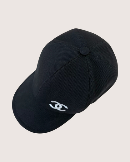 Chanel 25P CC Logo Hat Black One Size
