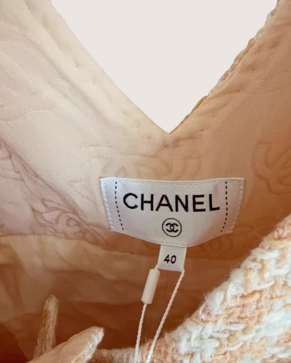Chanel 23S Plaid Tweed Jumpsuit