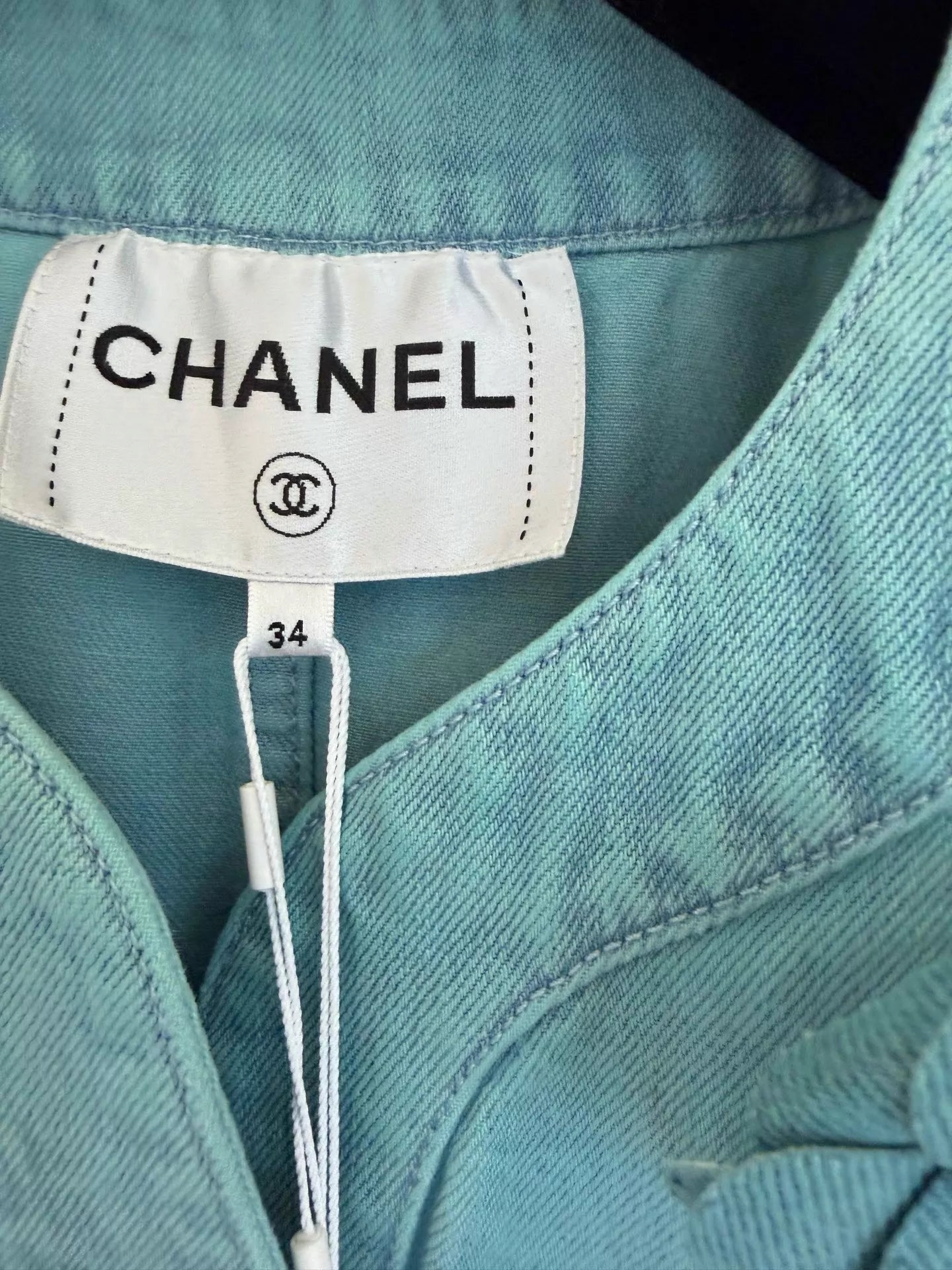 Chanel Camellia Denim Jacket - view 4