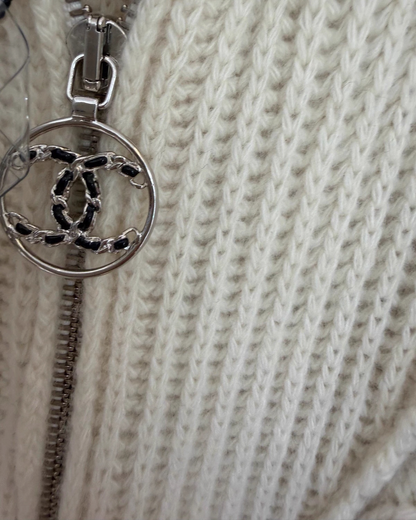 Chanel 19B Zip-Up Jacket