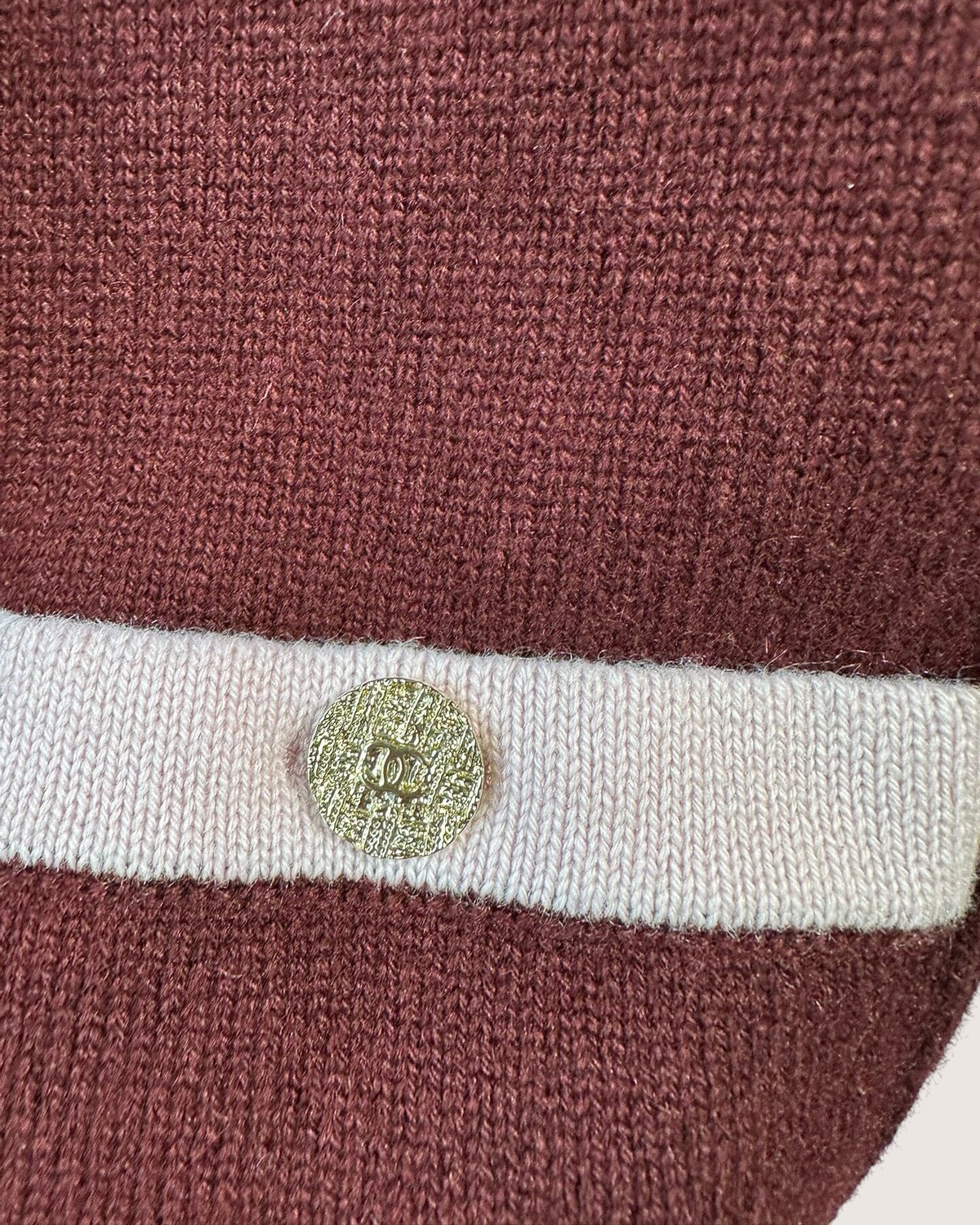 Chanel 25A Cashmere Cardigan