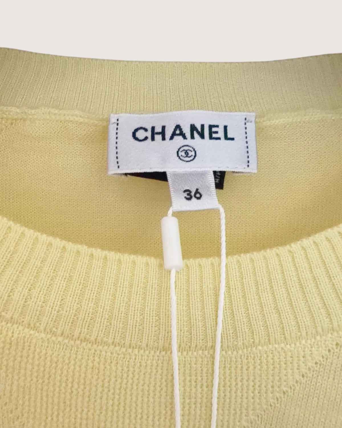 Chanel 26P Wool Silk Short-Sleeve Top - view 4