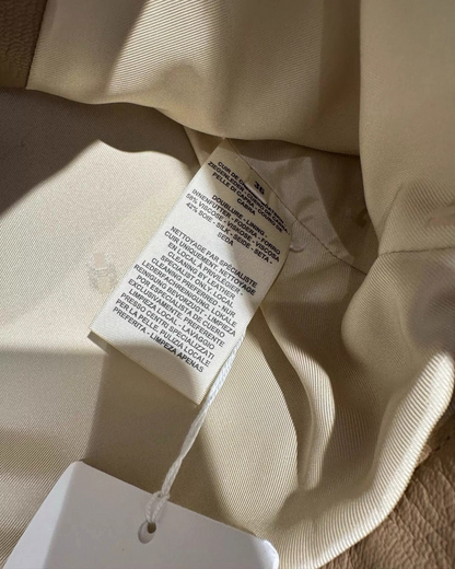 Hermès Collared Zip-Up Leather Jacket