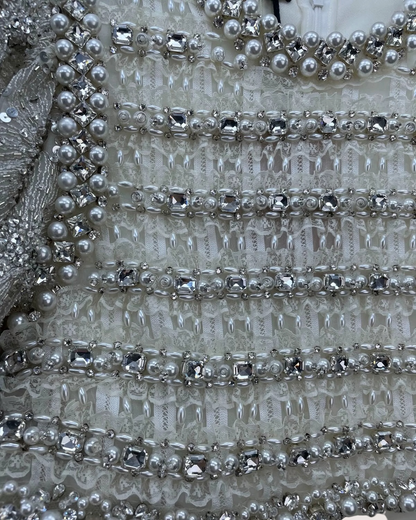 Miu Miu Embellished Mini Dress