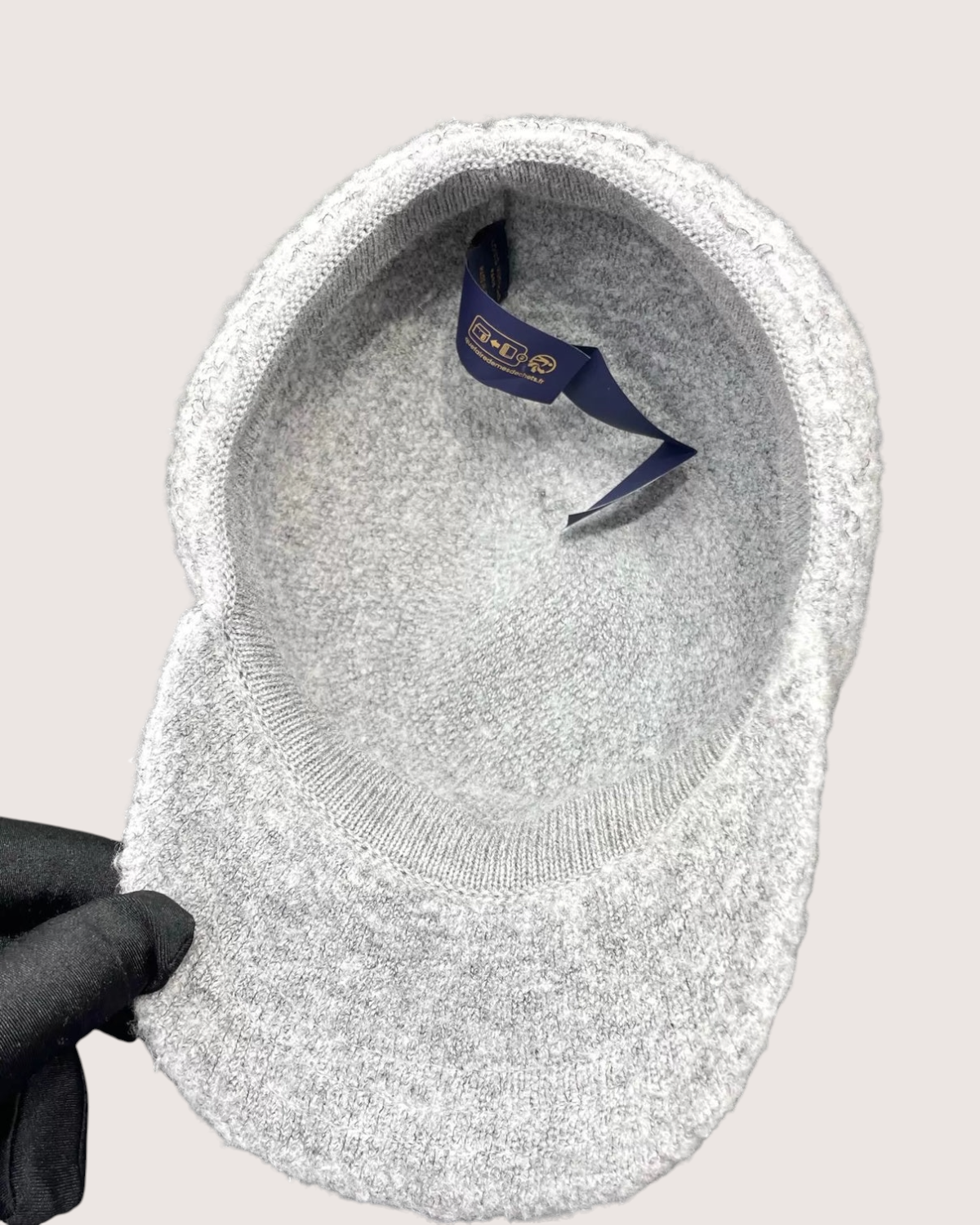Louis Vuitton Woolgram Logo Cap Grey ["One Size"]