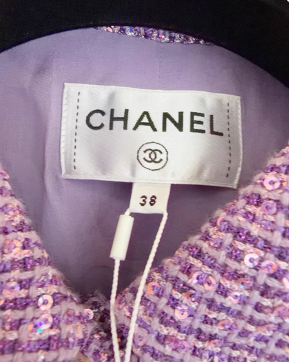 Chanel Sequin Crystal Button Vest - view 4