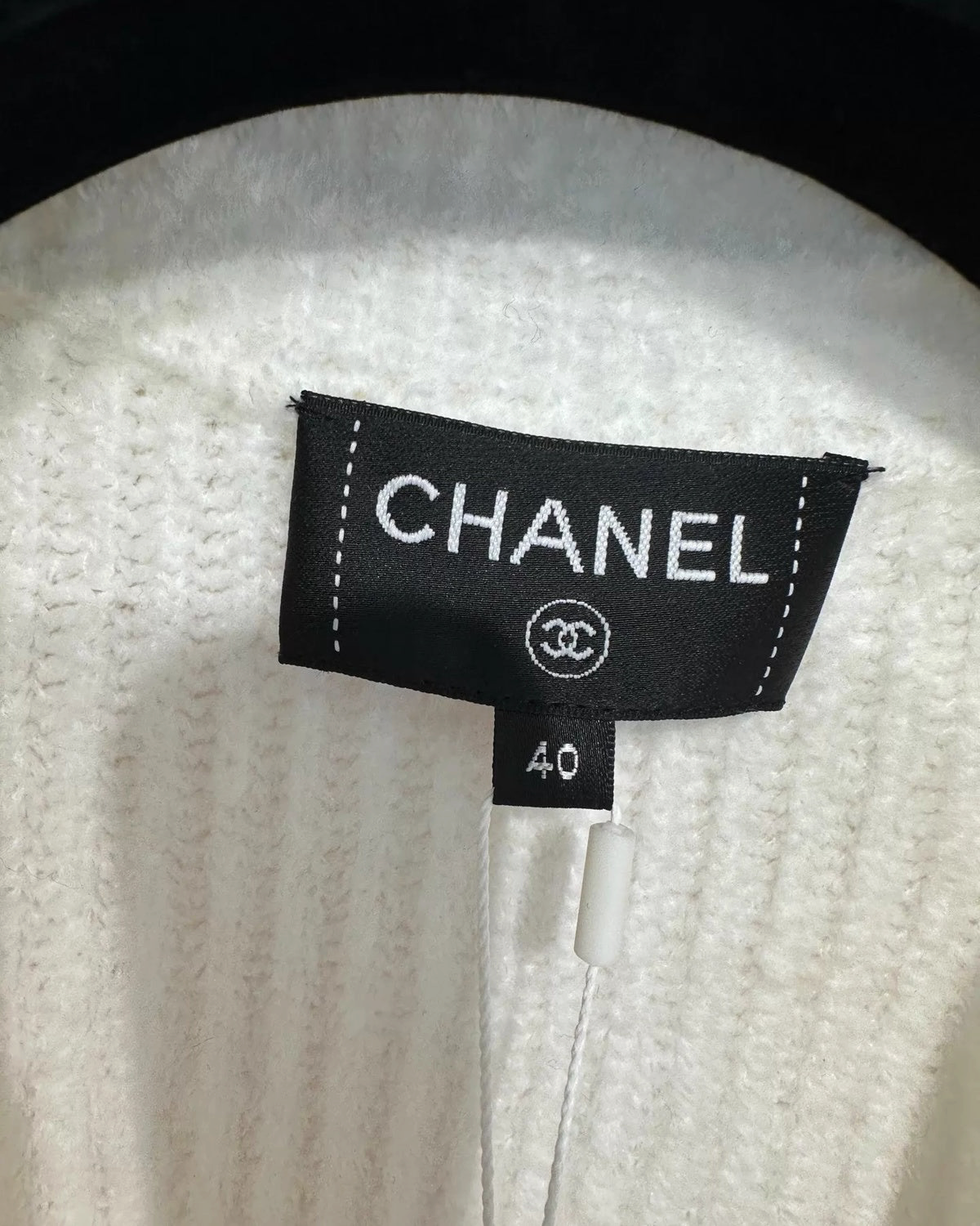 Chanel 23C ‘5’ Patch Cardigan