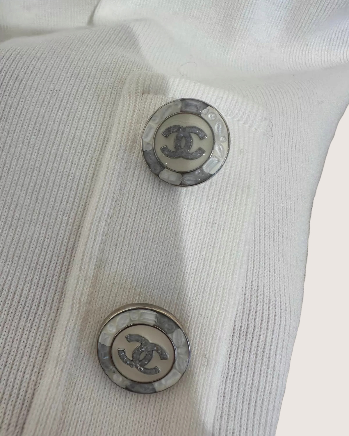 Chanel 23C Formula 1 Embroidered Mini Dress