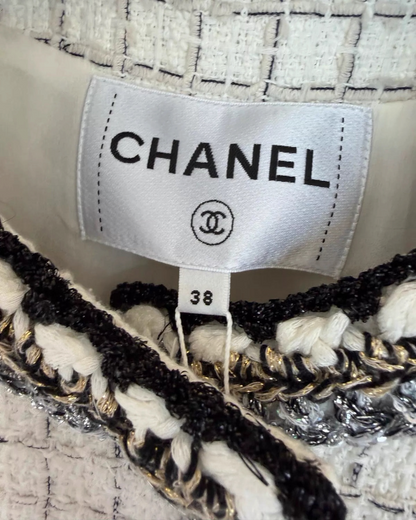 Chanel 25S Tweed Cropped Jacket - view 4
