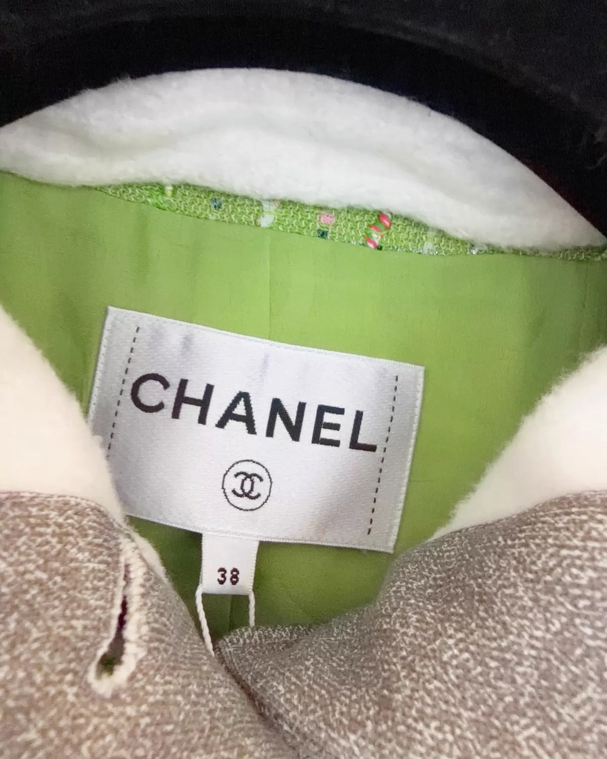 Chanel 25C Hooded Tweed Jacket - view 4