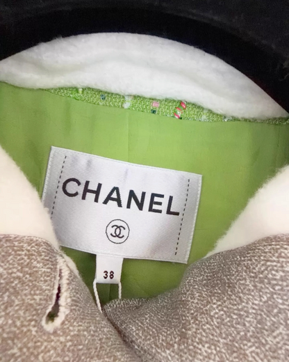 Chanel 25C Hooded Tweed Jacket - view 4