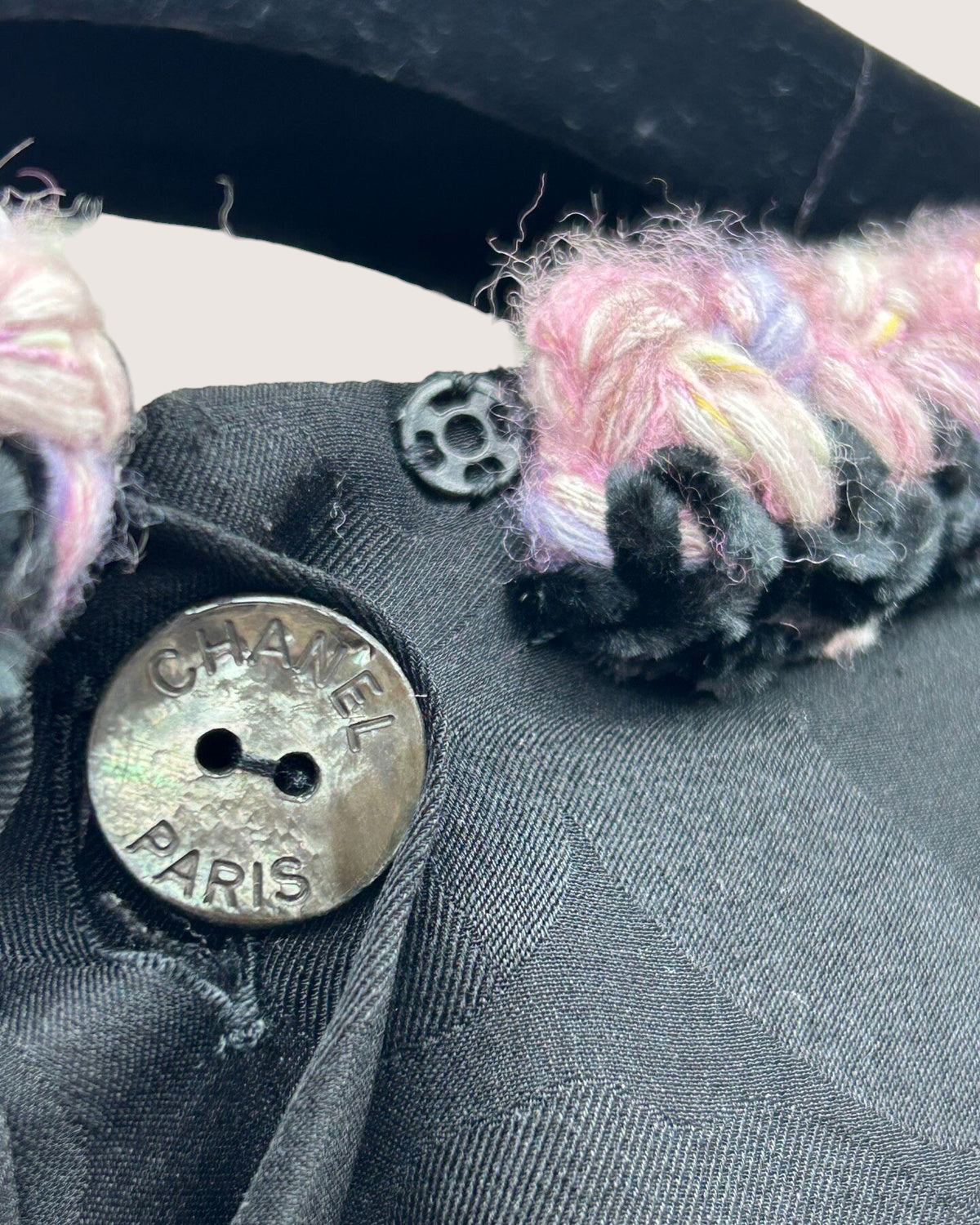 Chanel 24K Tweed Vest Black, Pink, Multicolor FR 36