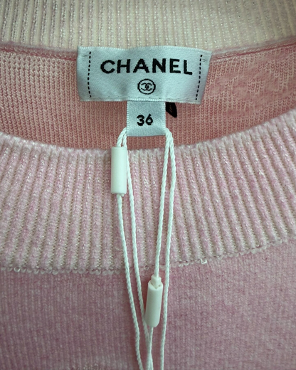 Chanel 24C Gradient Sweater Pink, Yellow FR 36