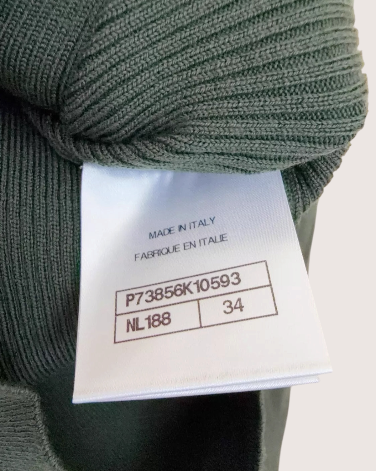 Chanel 22K CC Logo Wool Sweater