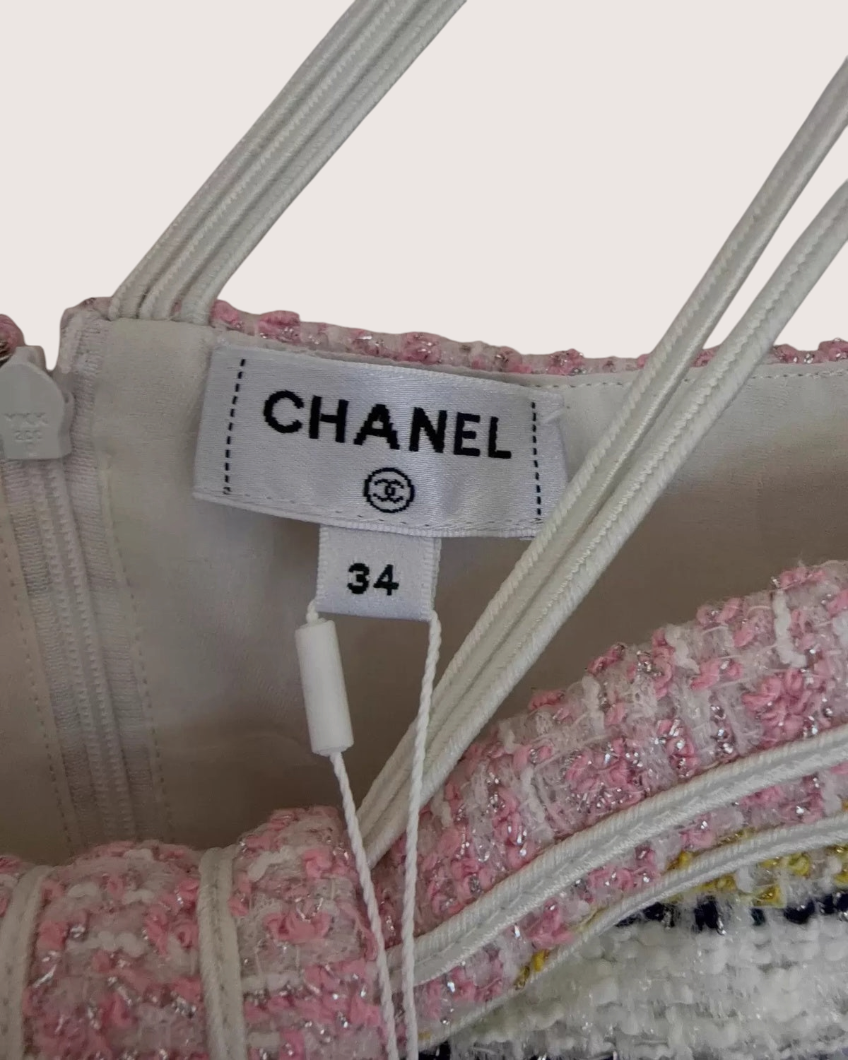 Chanel 24S Tweed Mini Dress