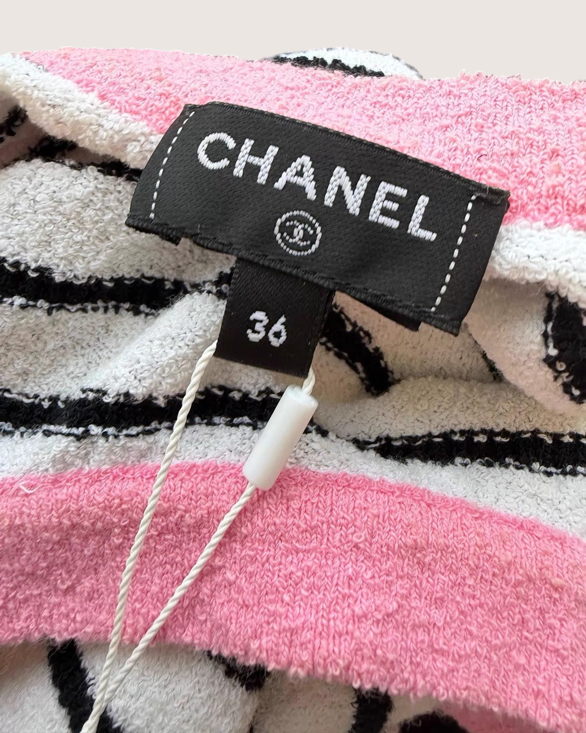 Chanel Striped Tie Dress - view 4