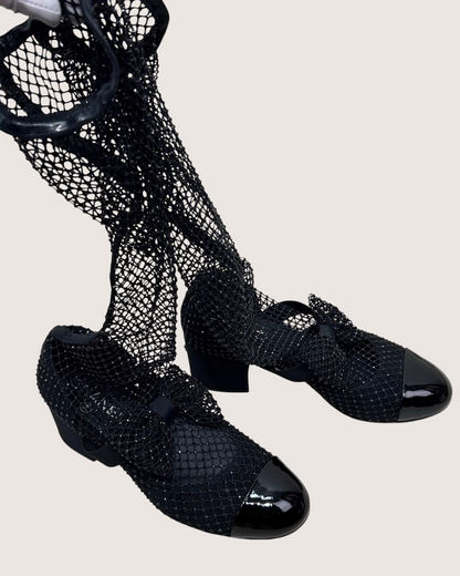 Chanel 23S Bow Shimmer Boots - view 4