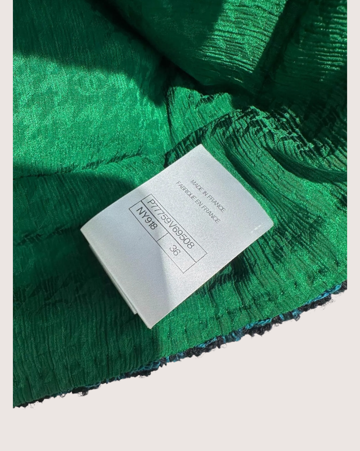 Chanel 24A Tweed Vest