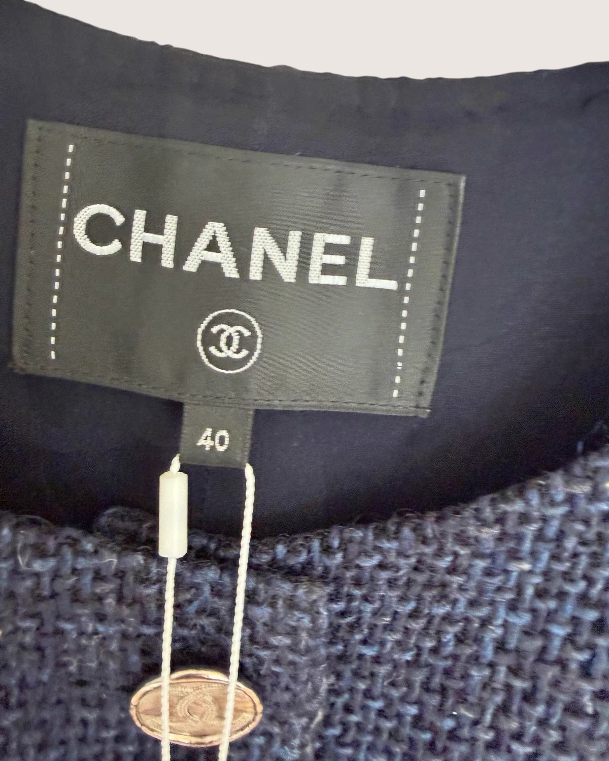 Chanel 21B Four-Pocket Tweed Jacket