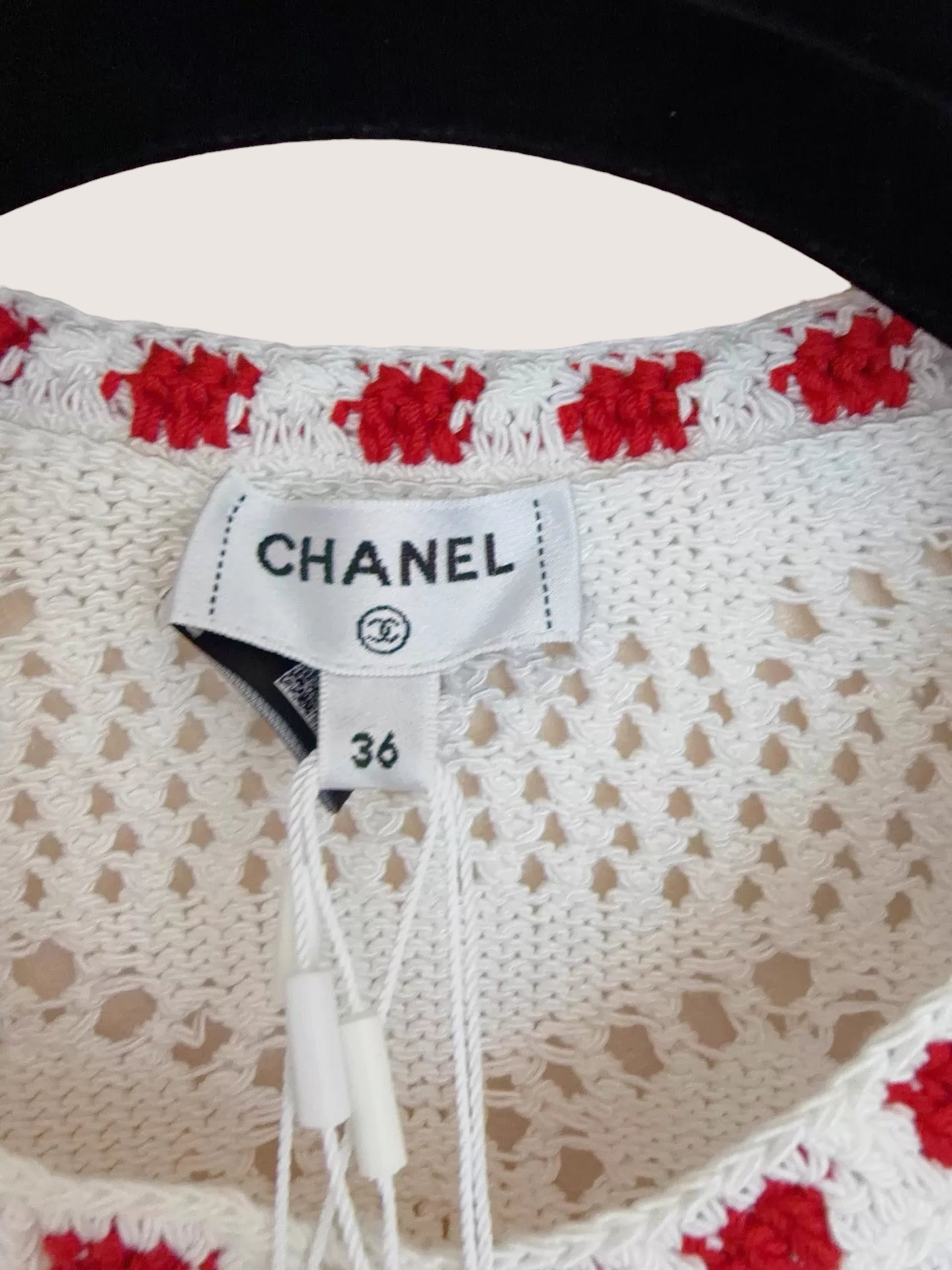 Chanel 24P Openwork Cardigan