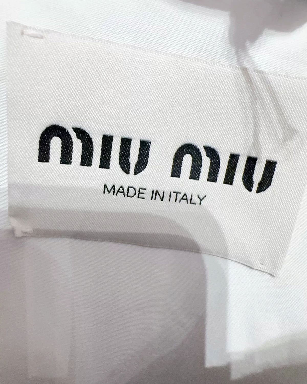 Miu Miu Cropped Zip-Up Jacket Navy, White FR 38