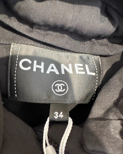 Chanel 25B Hooded Tweed Jacket