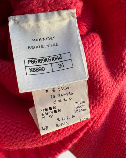Chanel 20B Logo Cashmere Sweater