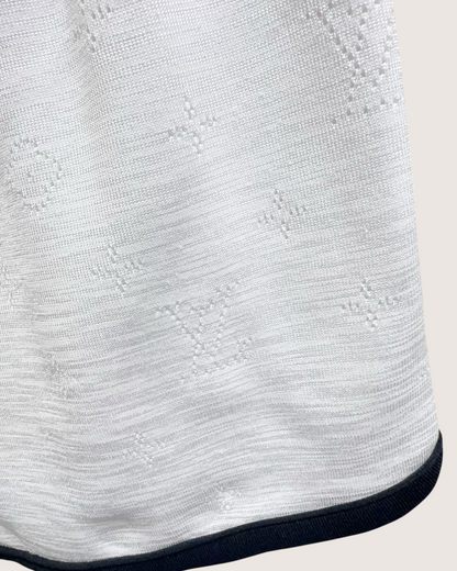 Louis Vuitton Logo Shorts White, Black FR 34