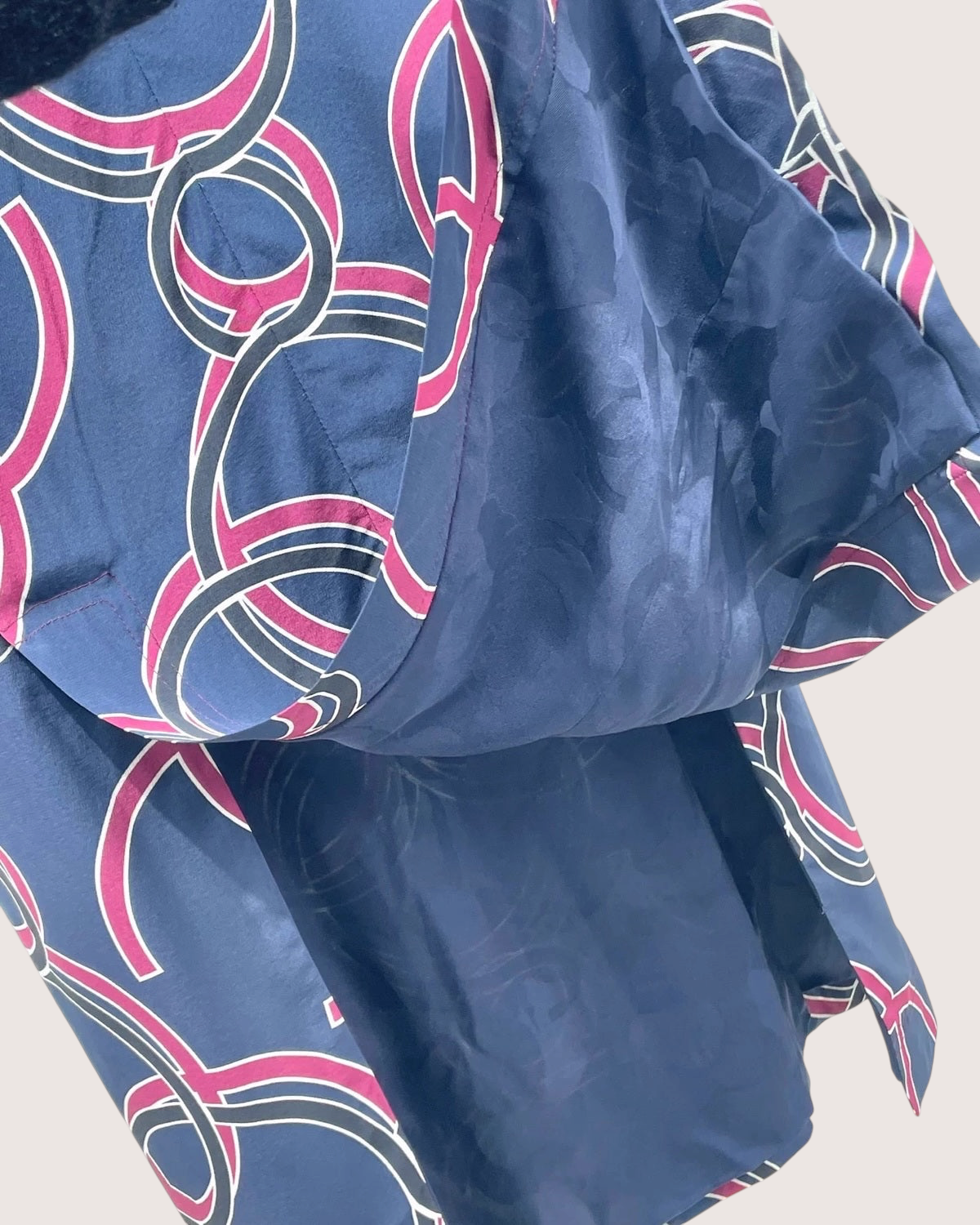 Chanel 23S Maxi Dress Navy, Multicolor FR 34