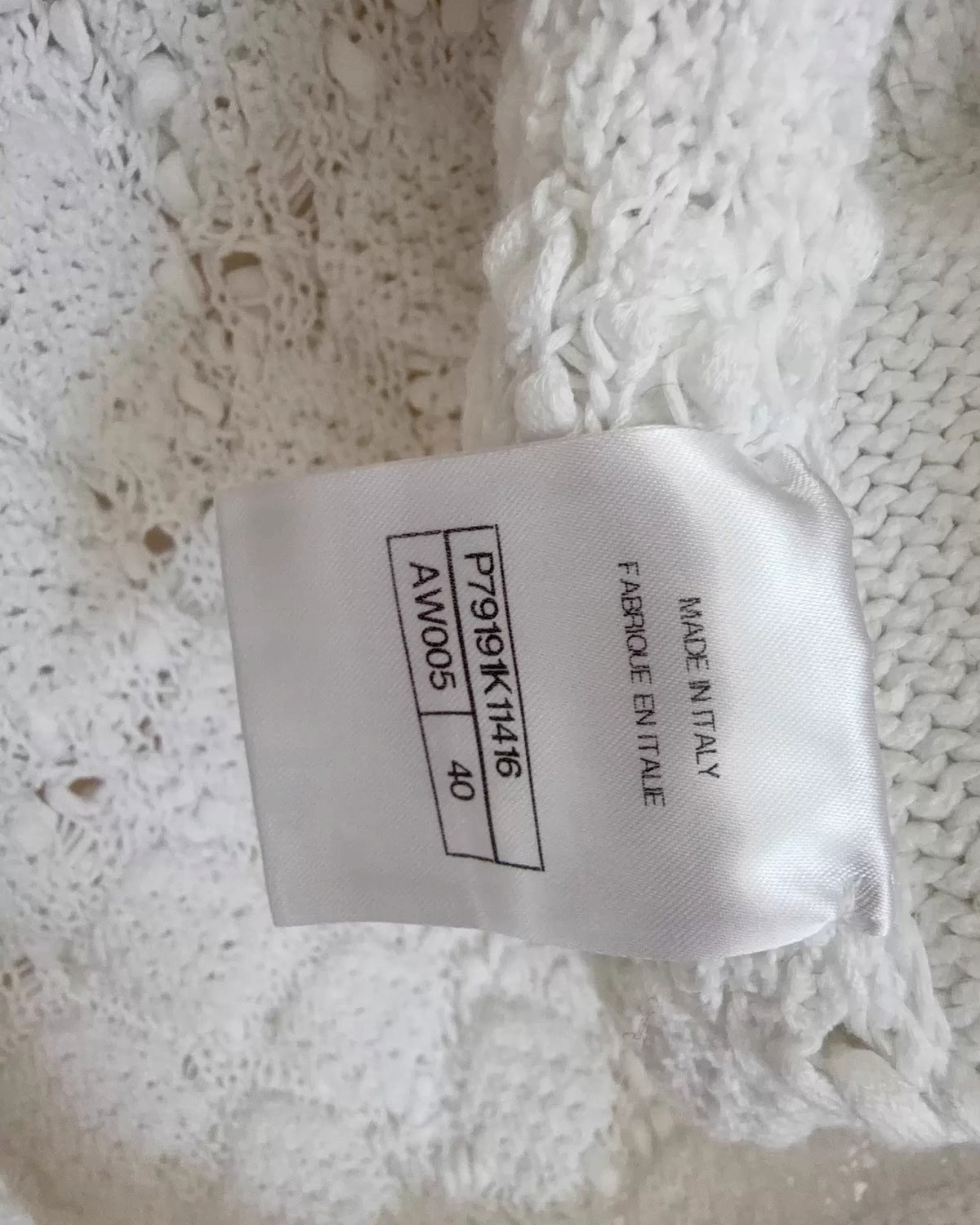 Chanel 25P Knit Cardigan
