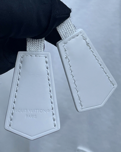 Louis Vuitton Zip-Up Hoodie White FR 36