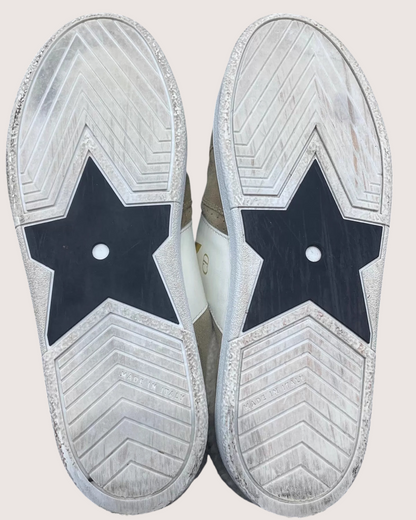 Christian Dior Suede Star Sneakers Beige/Ecru EU 38