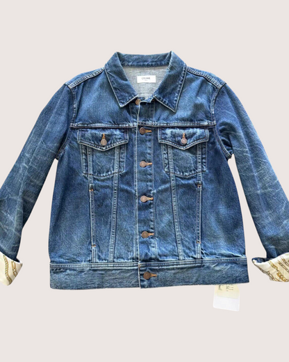 Celine Denim Jacket Blue FR 34