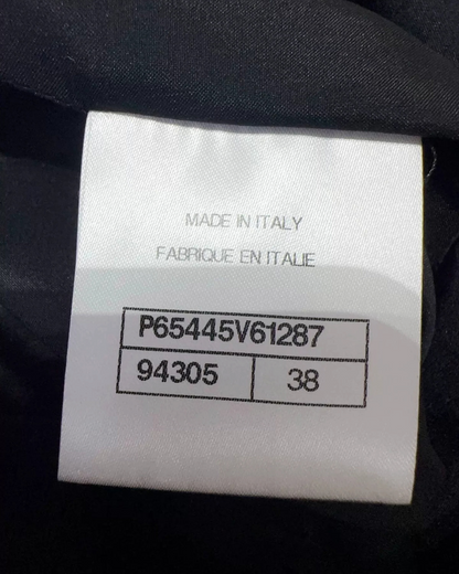 Chanel 20K Tweed Shorts Black FR 38