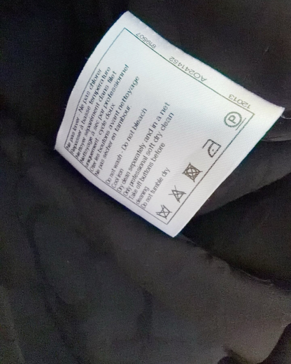 Chanel 16C Tweed Double-Breasted Jacket Black, Grey FR 36