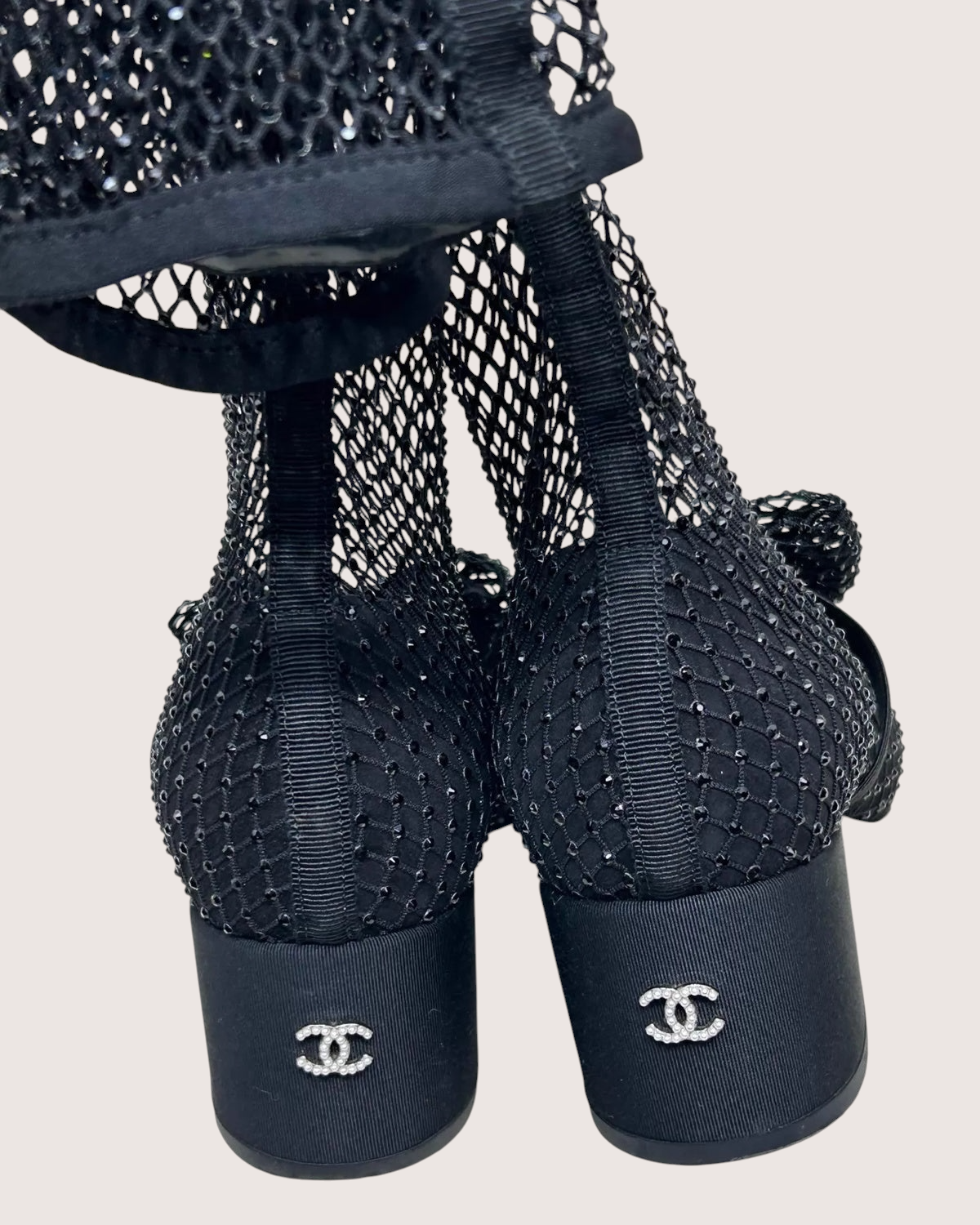 Chanel 23S Bow Shimmer Boots - view 5