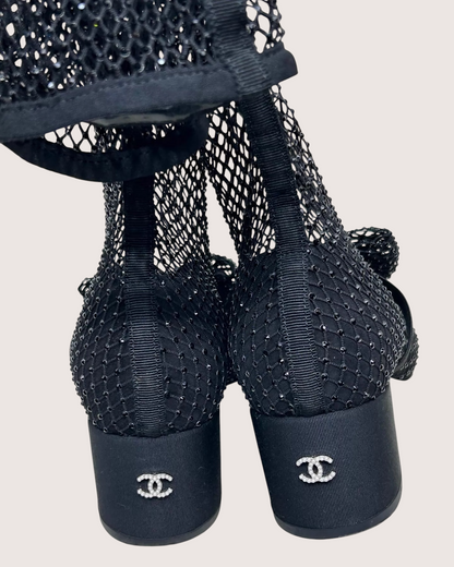 Chanel 23S Bow Shimmer Boots - view 5
