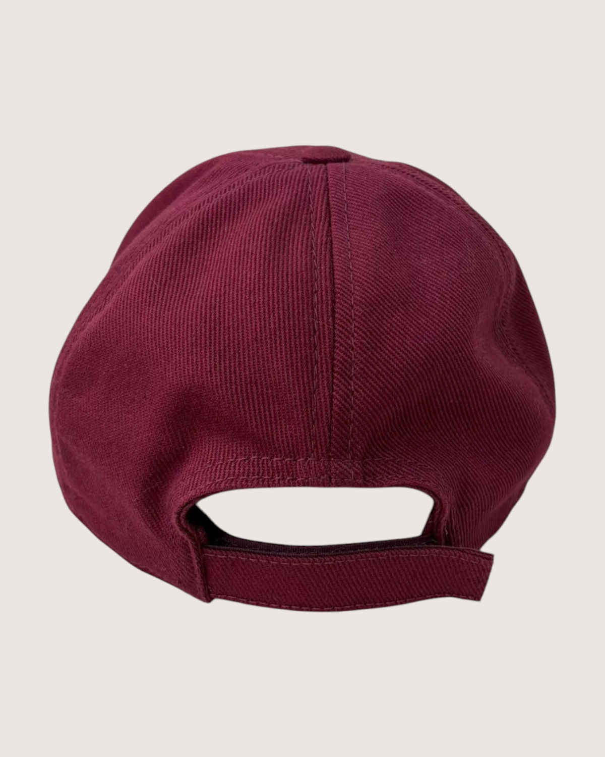 Miu Miu Logo Hat Burgundy FR 38