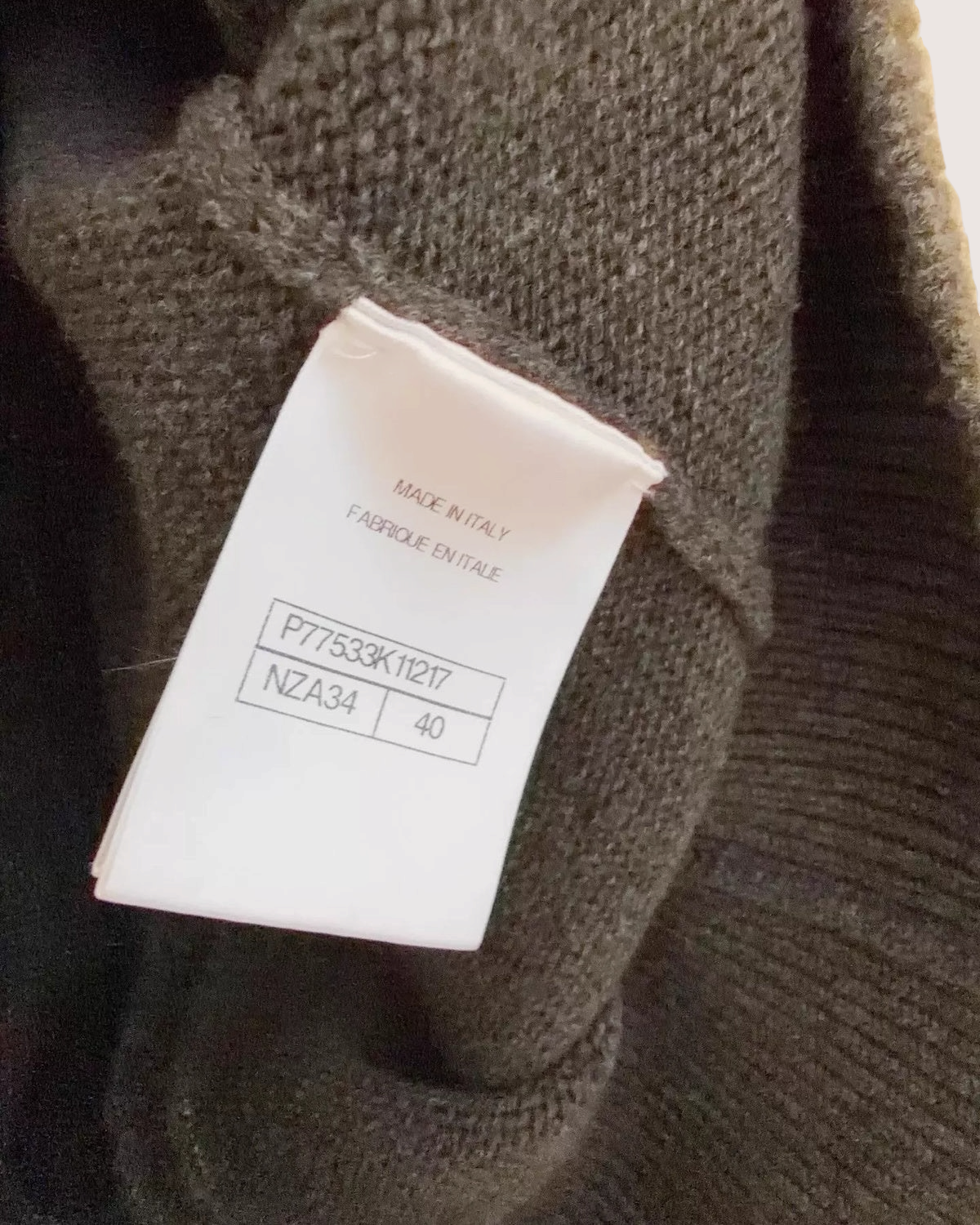 Chanel Knit Zip-Up Collared Vest - view 5