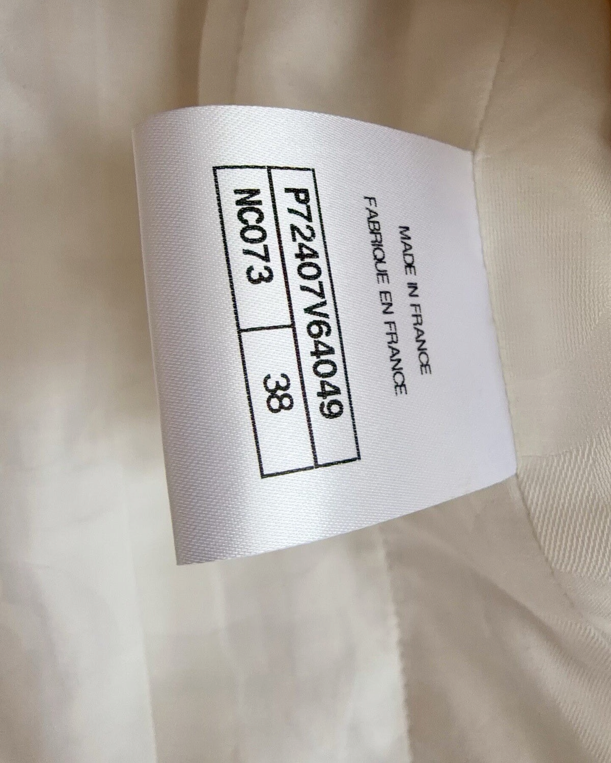 Chanel 22P Contrast-Trim Tweed Jacket White, Black FR 38
