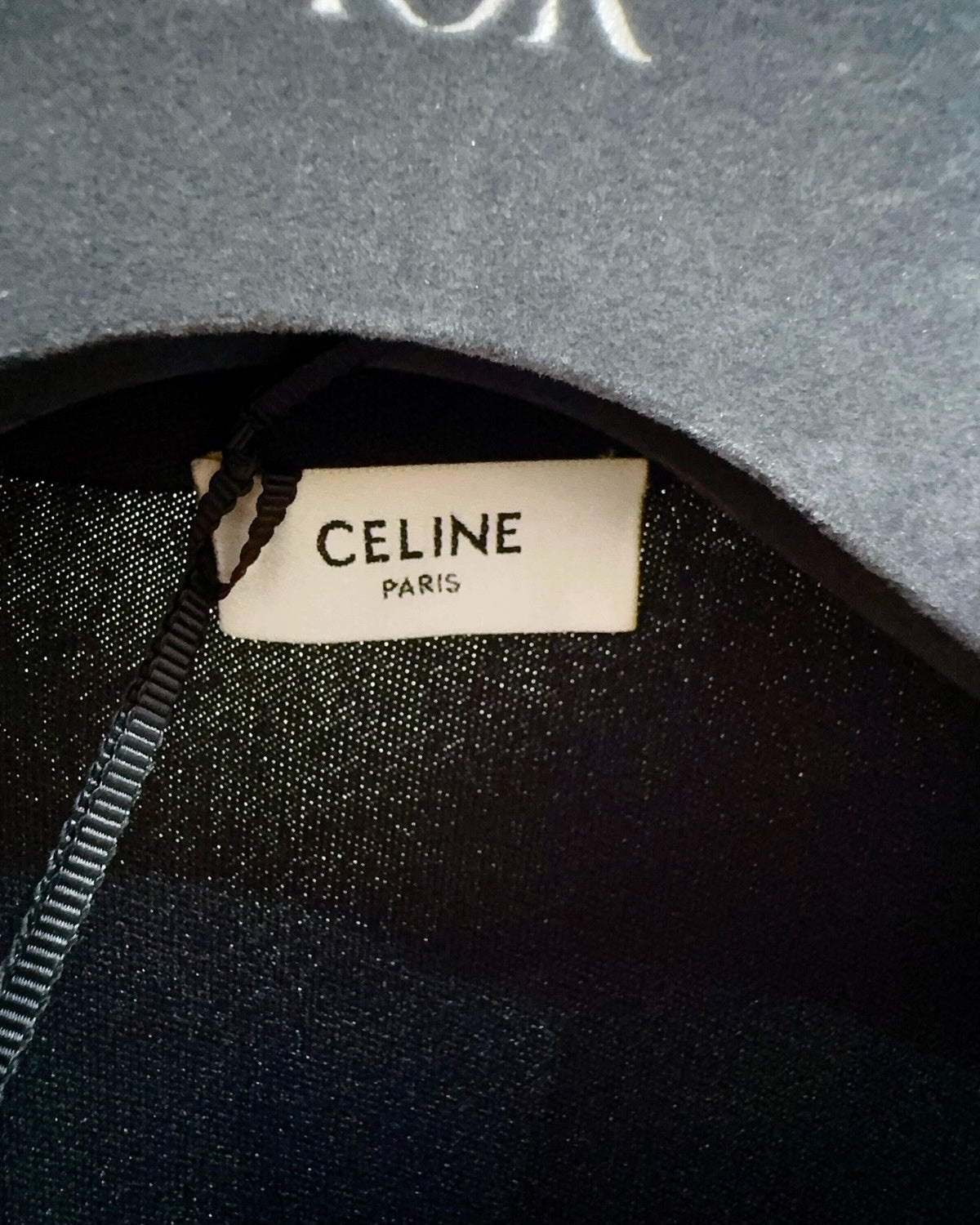 Celine Zip-Up Striped Jacket Black, Red, White FR 36