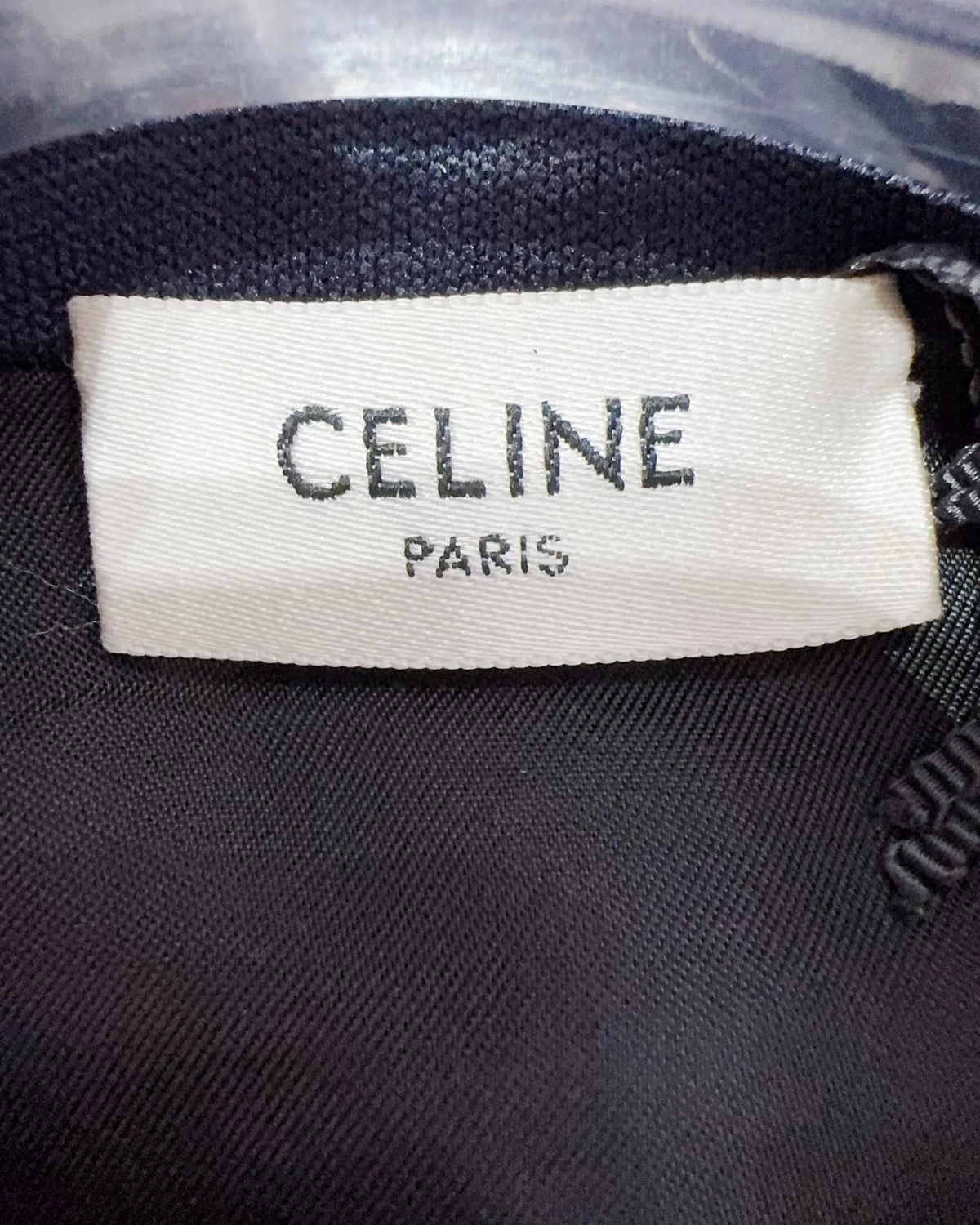 Celine Striped Zip-Up Jacket Navy, White FR 38