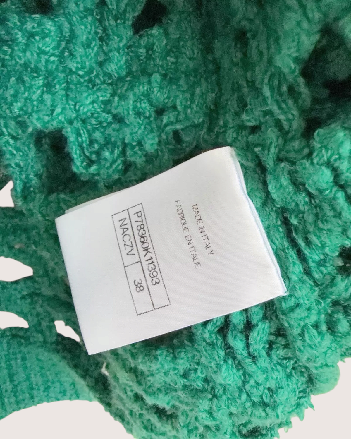 Chanel 25C Openwork Cardigan - view 5