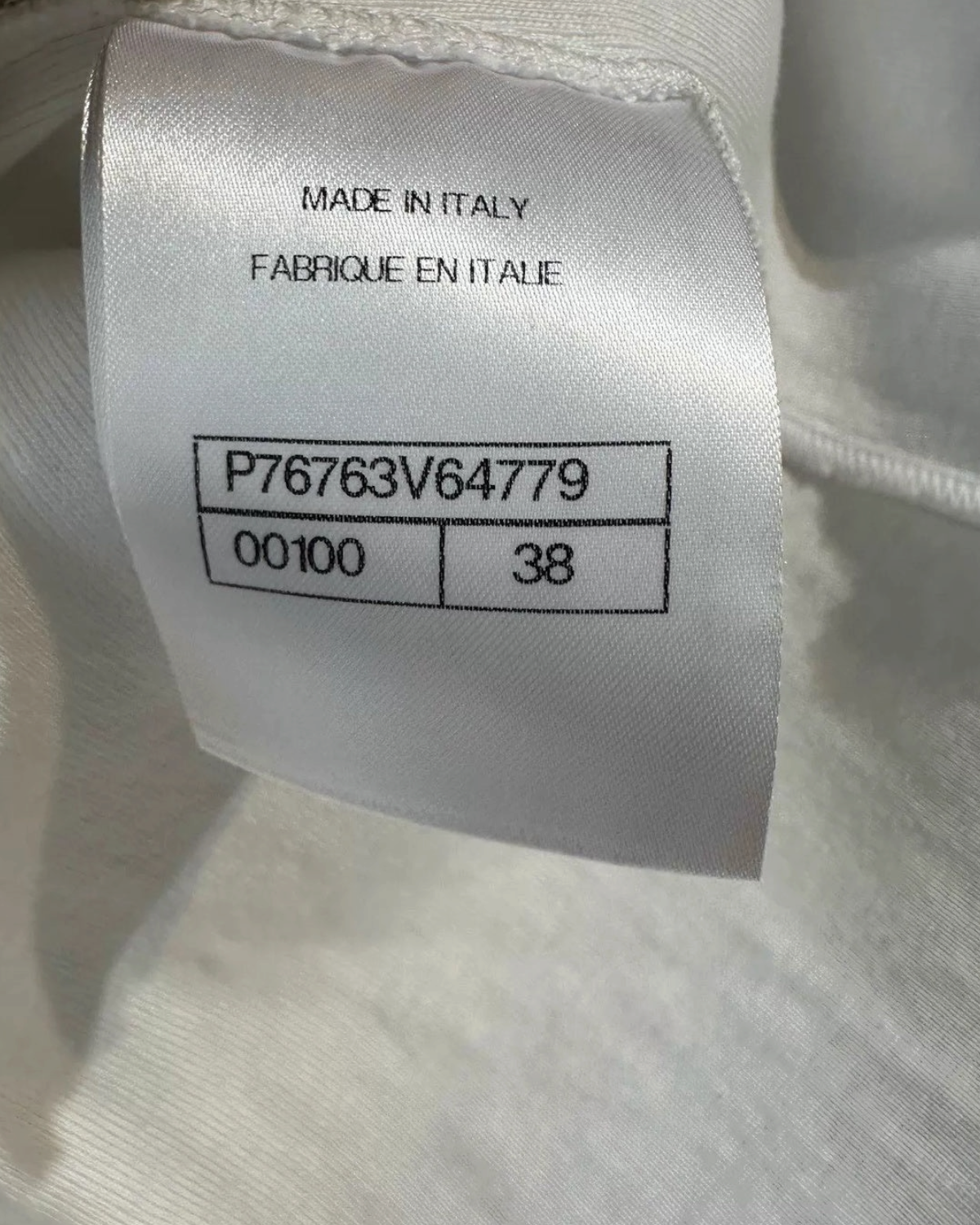 Chanel 24P One-Shoulder Pearl CC Logo Tank Top